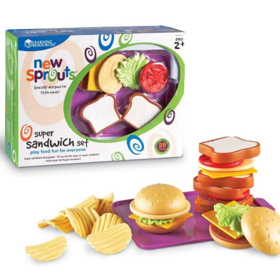 Learning Resources New Sprouts Super Sandwich Set